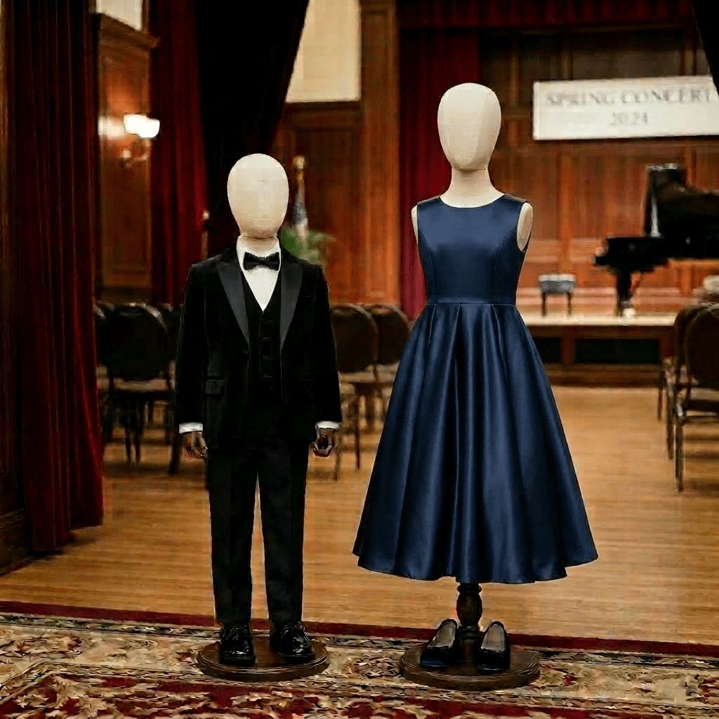 Remove mannequin arms from female dress